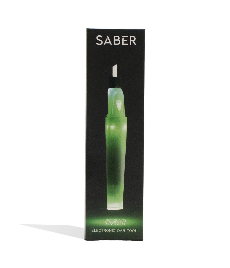 Clear Focus V Saber Hot Knife Packaging Front View on White Background