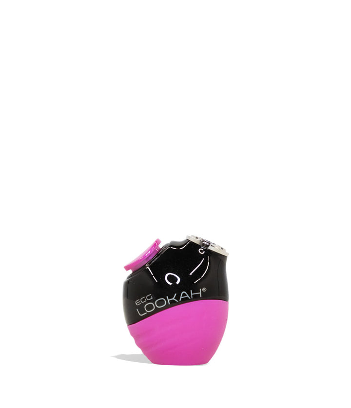 Pink Lookah Egg Variable Voltage Battery Front View on White Background