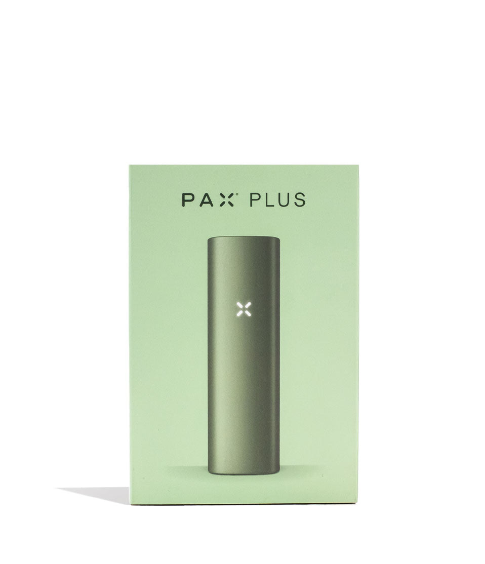 Sage PAX Plus Dry Herb Vaporizer Starter Kit Packaging Front View on White Background