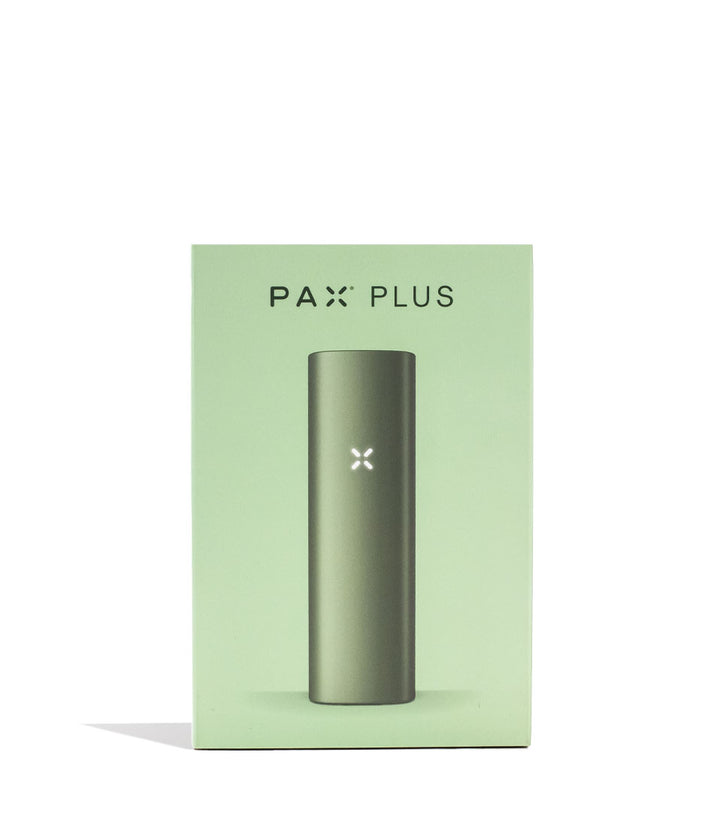 Sage PAX Plus Dry Herb Vaporizer Starter Kit Packaging Front View on White Background