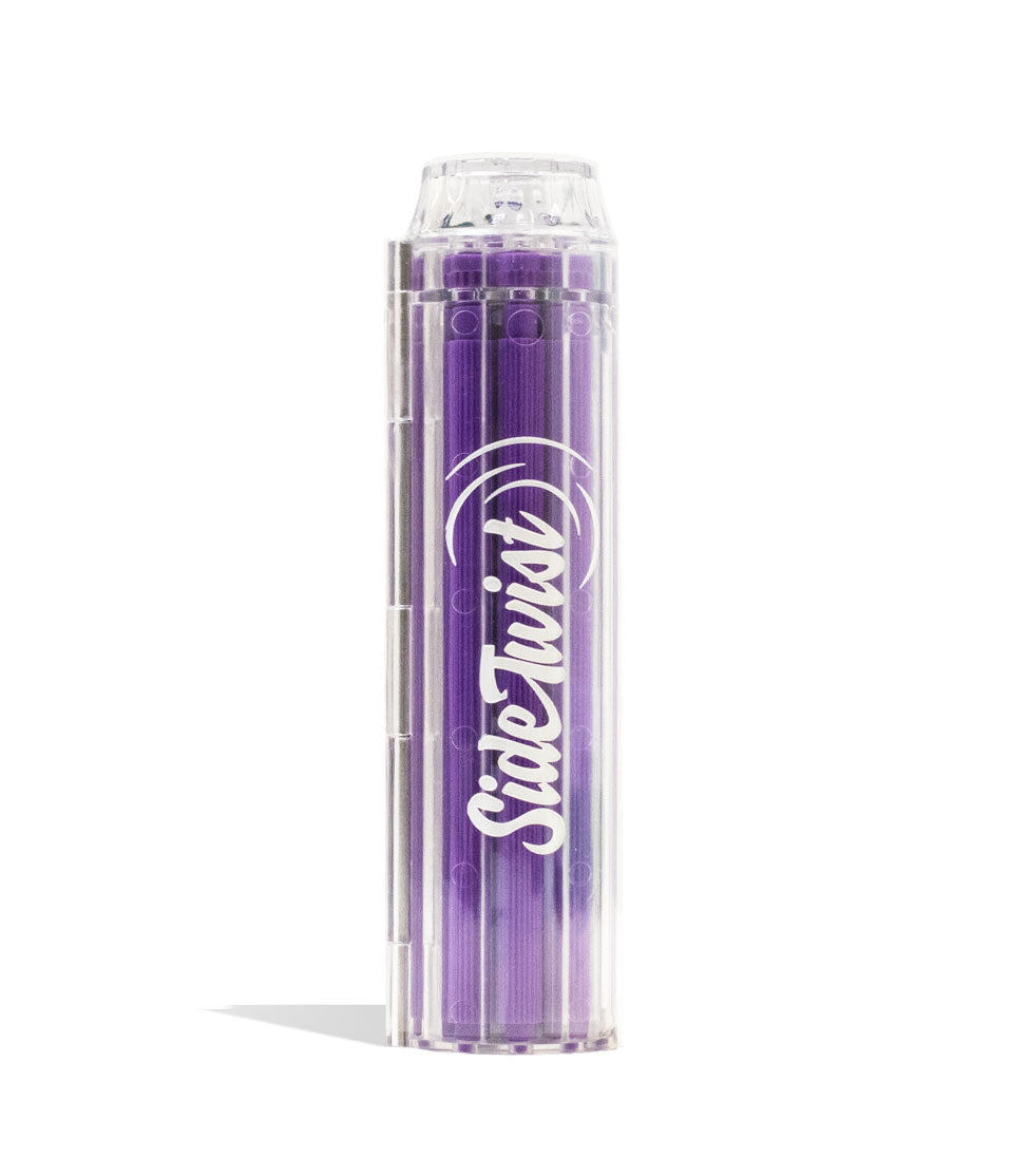 Purple Side Twist XL Blunt Roller 6pk Front View on White Background