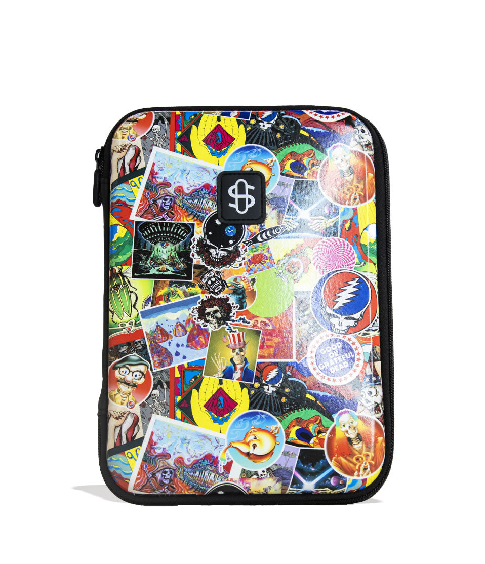 Stündenglass x Grateful Dead Modul and Dok Deluxe Travel Set Travel Case Front View on White Background