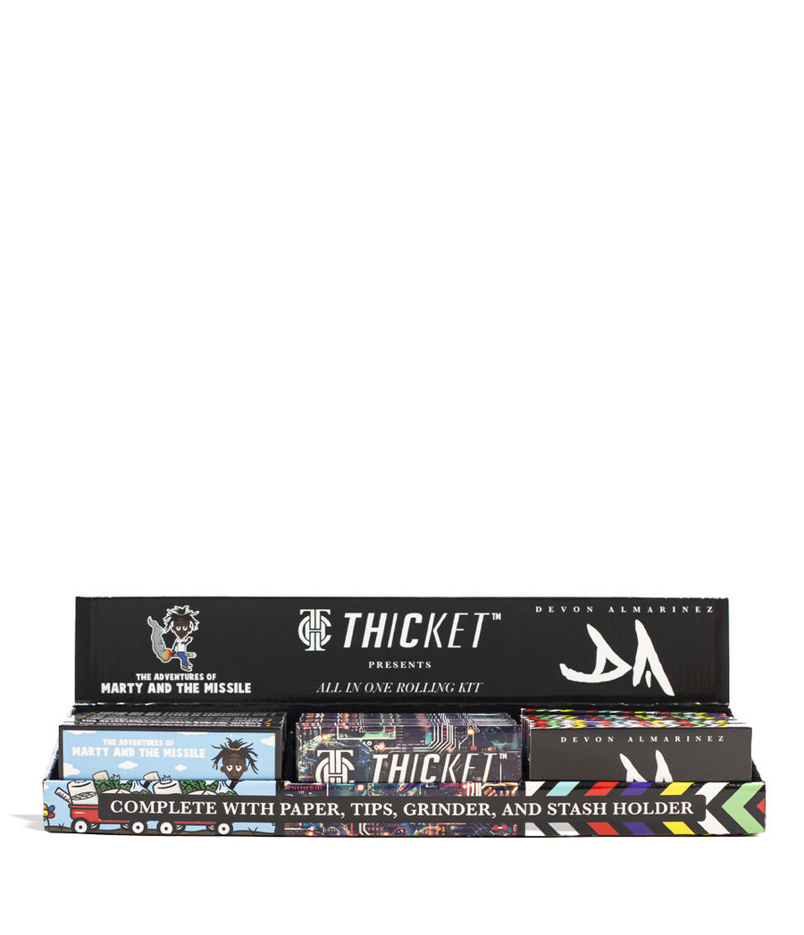 Thicket All In One Rolling Paper Kit 30pk Front View on White Background