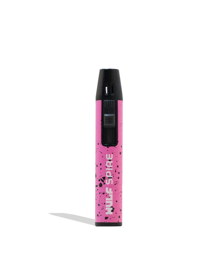 Wulf Mods Spire Pen Torch 18pk pink black spatter on white background