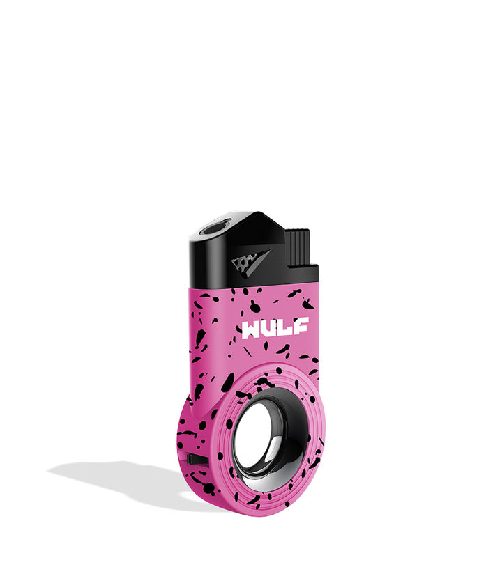 Pink Black Spatter Wulf Mods Vert Inverted Torch 9pk on white background