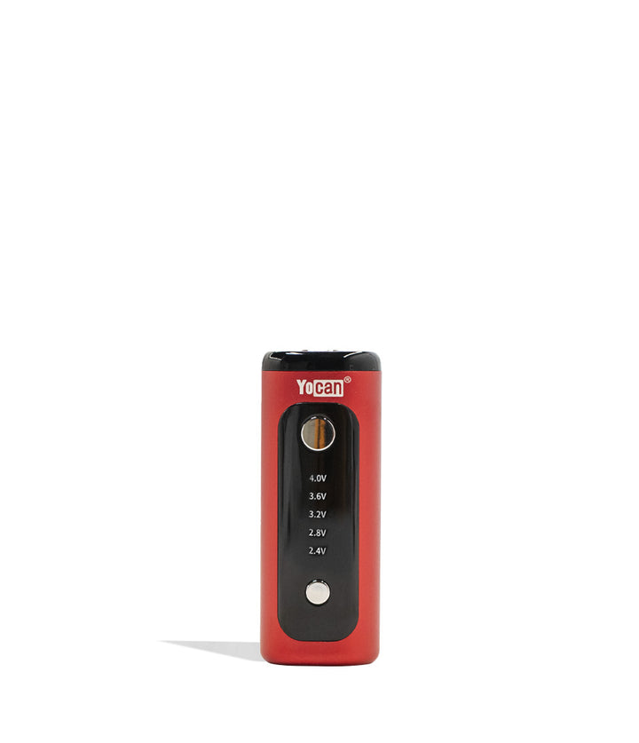 Red Yocan Kodo Plus Cartridge Battery 12pk Front View on White Background