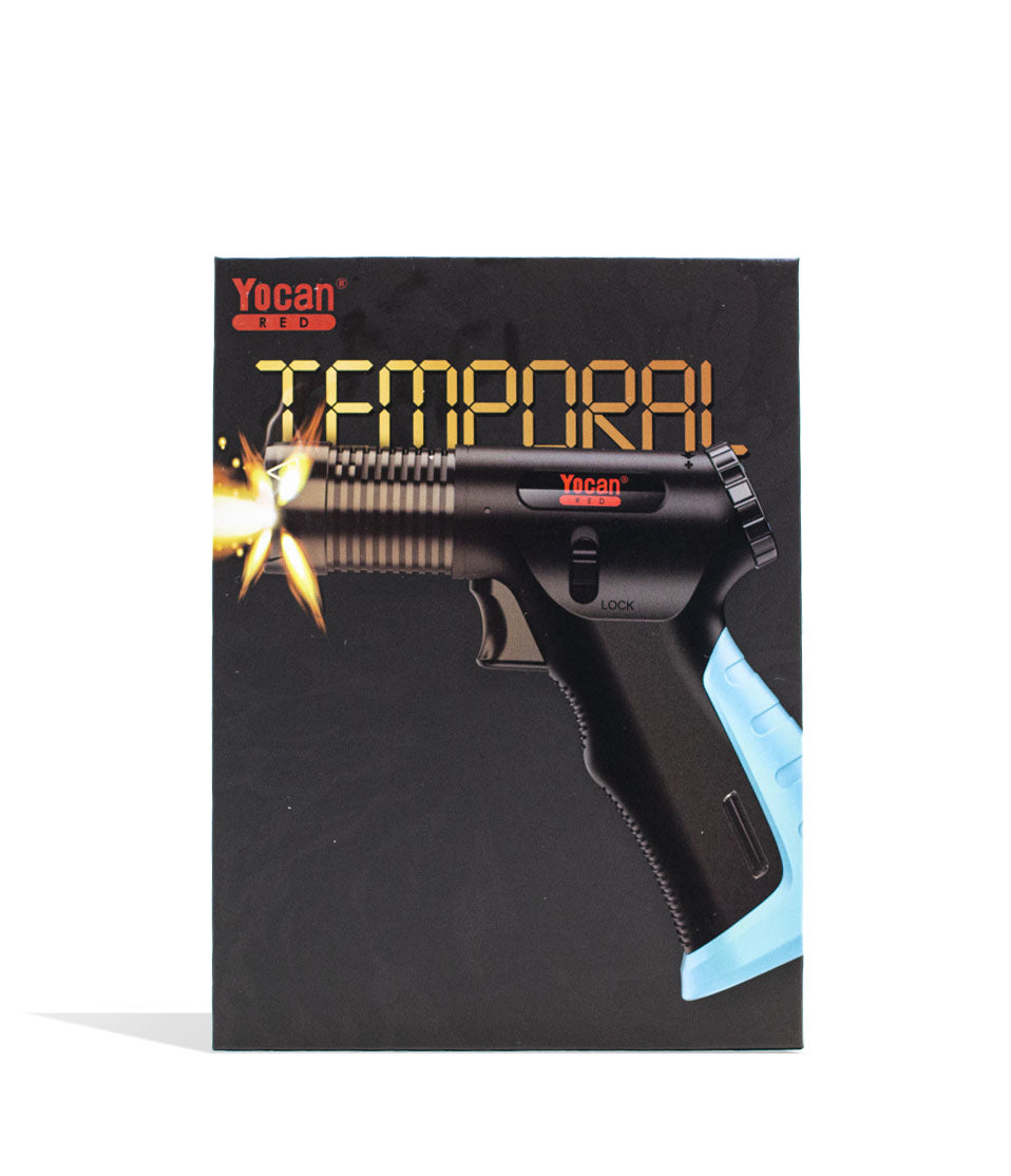 Blue Yocan Red Temporal Torch Packaging Front View on White Background