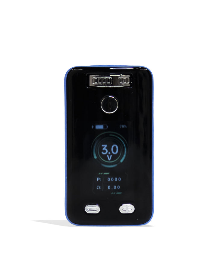 Light Blue Yocan UNI 3.0 Universal Variable Voltage Battery Front View on White Background