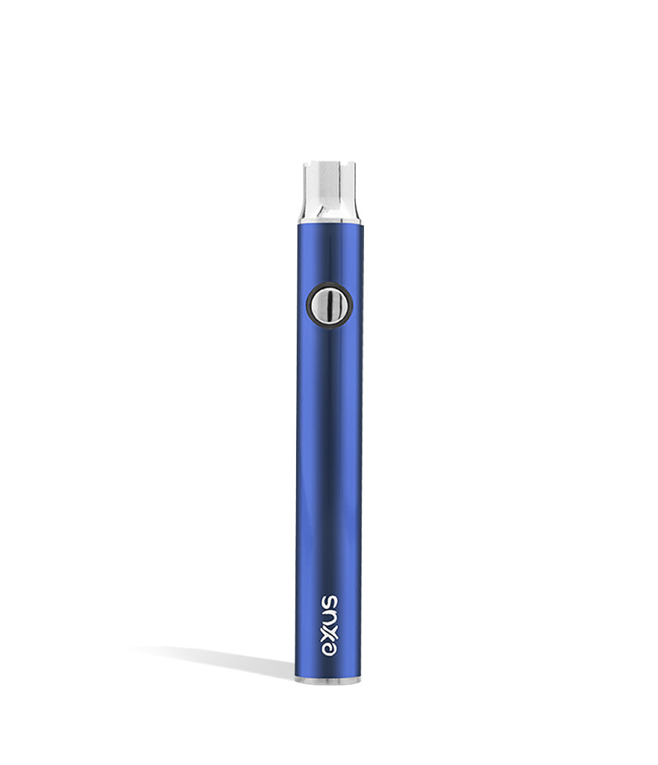 Cosmic Blue front front Exxus Vape Plus VV Cartridge Vaporizer on white background